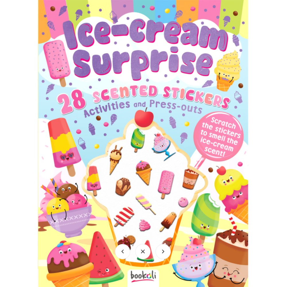 28 Scented Stickers Activity Books
