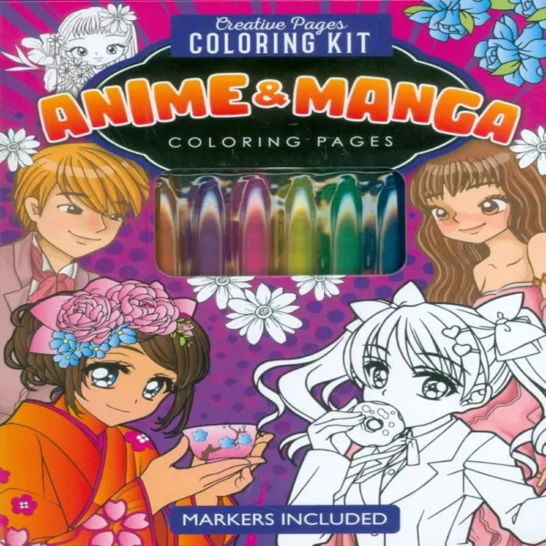 Anime & Manga Coloring Pages
