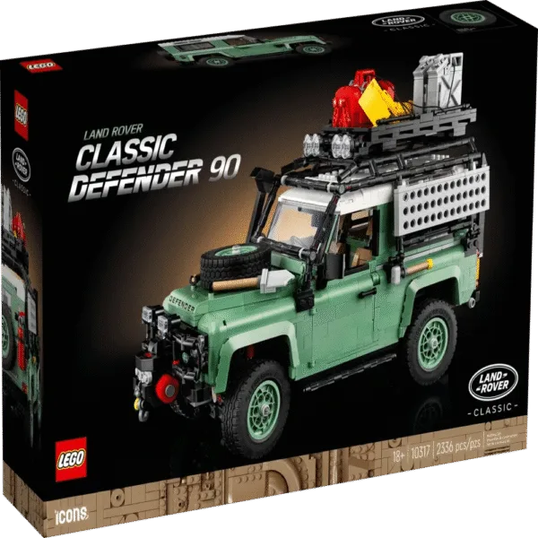 Lego 10317 Icons Land Rover Classic Defender 90 - 2336 Pieces
