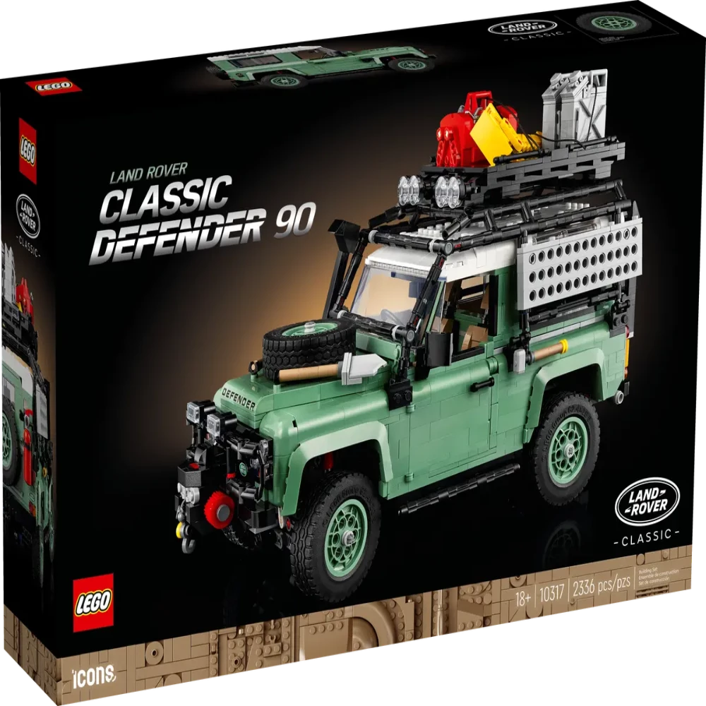 Lego 10317 Icons Land Rover Classic Defender 90 - 2336 Pieces