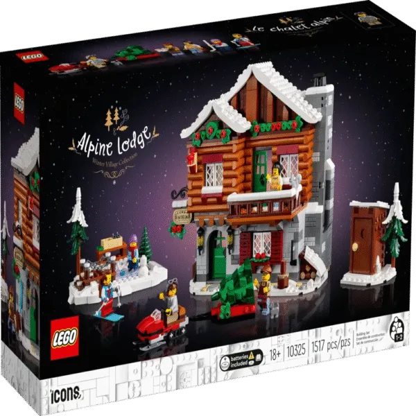 Lego 10325 Icons Alpine Lodge (1517 Pieces)