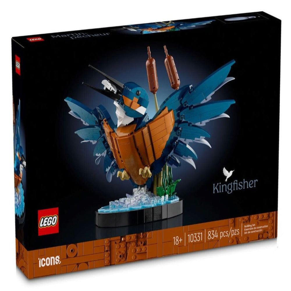 Lego 10331 Icons Kingfisher Bird (834 Pieces)