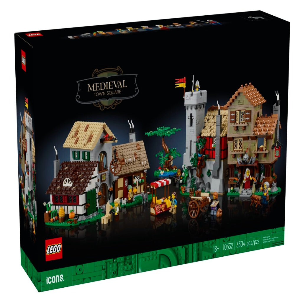 Lego 10332 Icons Medieval Town Square (3304 Pieces)