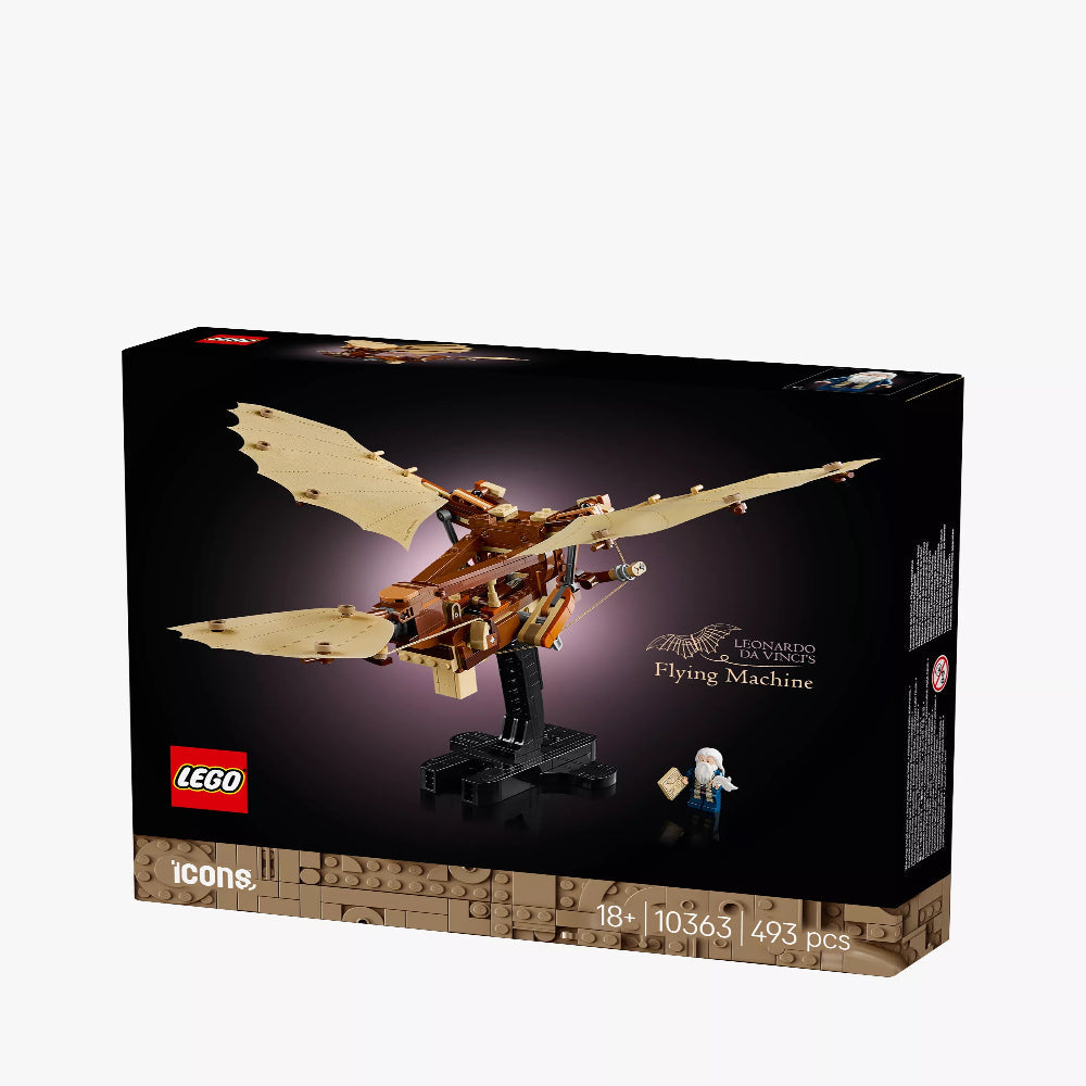 Lego 10363 Icons Leonardo Da Vinci's Flying Machine (493 Pieces)