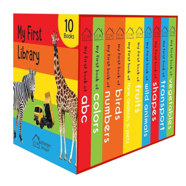 My First Library Books (Set Of 10 Books)