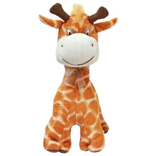 Ultra Standing Giraffe Stuffed Soft Plush Kids Animal Toy 13 Inch Brown