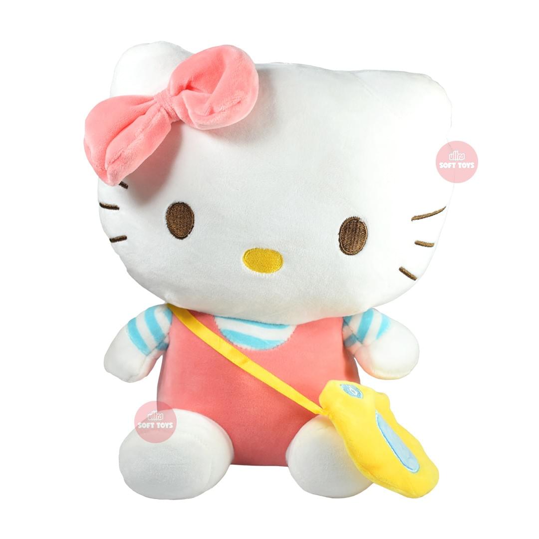 Ultra Cute Cat Soft Kids Animal Toy 12 Inch White